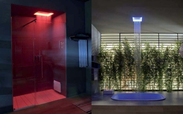 dažďová sprcha led osvetlenie antonio lupi meteo