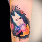 vicces tetoválás akvarell fotó