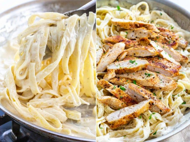 Rýchle jedlo s kuracím mäsom na leto