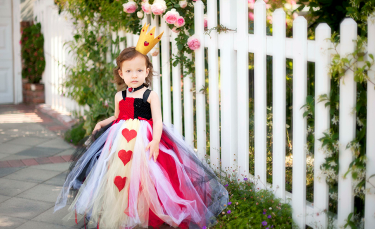 alica v krajine zázrakov téma večierok-kráľovná-zo-srdca-kostým-deti-narodeniny