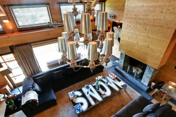 Moderné rustikálne zariadenie - Horská chata Indigo Moderný rustikálny nábytok-horská chata Indigo Bo Design