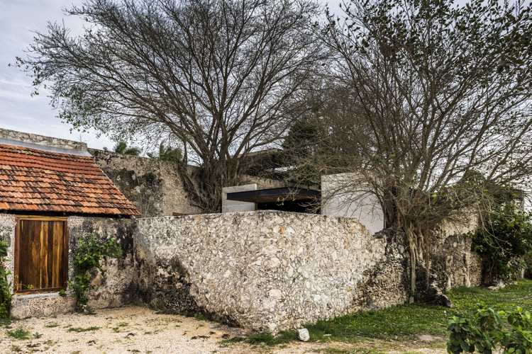 stará nová hazienda autentické drsné vidiecke mexiko