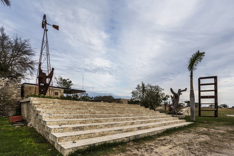 stará nová hazienda autentické mexiko vonkajšie