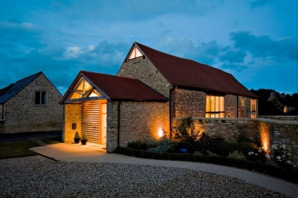 stodola dom rustikálny vzhľad exteriér