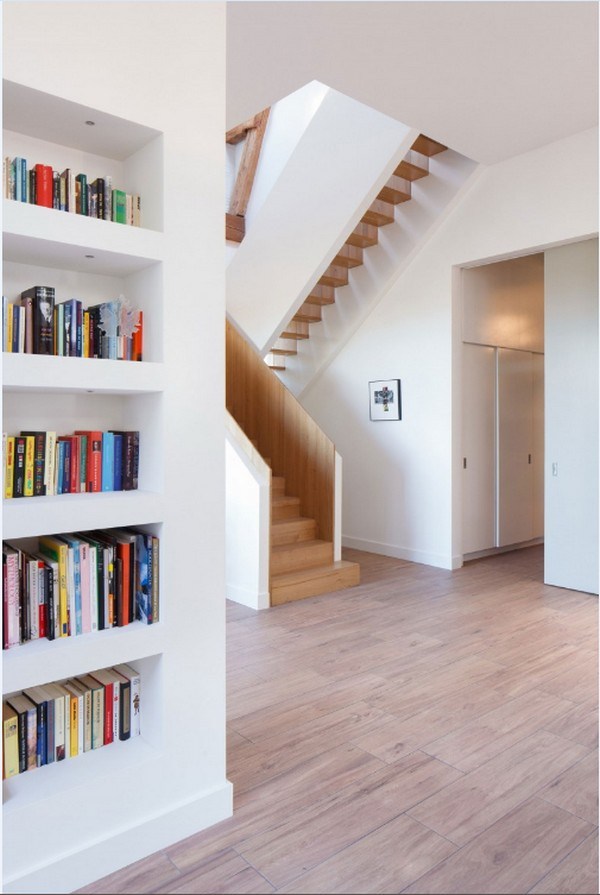 moderný dom ako knižnica vagóna