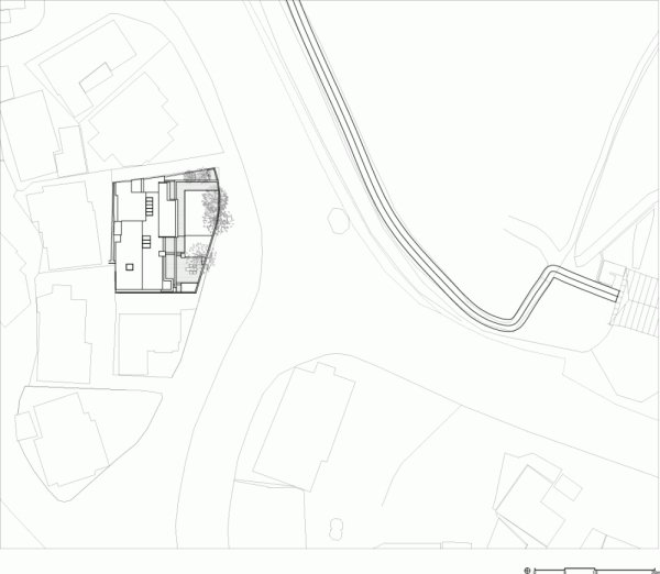 mapa obnovy starého domu architektúrou moohoi