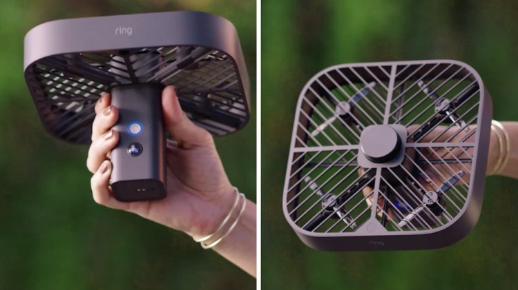 vrtule dronov chránené krytmi