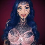 Amber Luquet i reakcija društvenih mreža na njezinu novu tetovažu na obrazu - fotografija 10