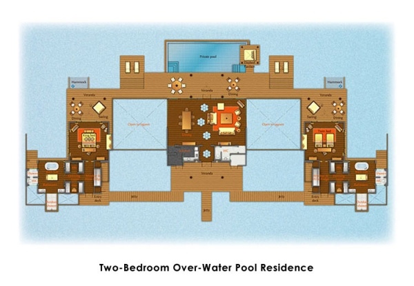 Plážové vily Anantara-Kihavah Anantara-Kihavah Resort Spa plážové vily