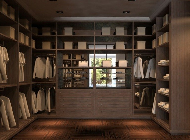 Poličky do šatne-moderné-štýlové-nástenné police