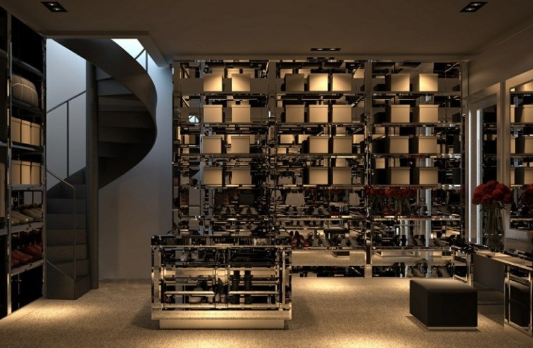 Šatňa-nábytok-chodba-v-skrini-kovové-police-suterén