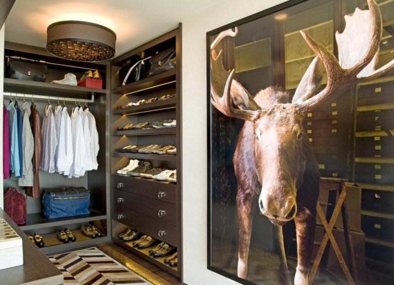 Šatňa-zariadenie-dizajnu-nápady-moderné