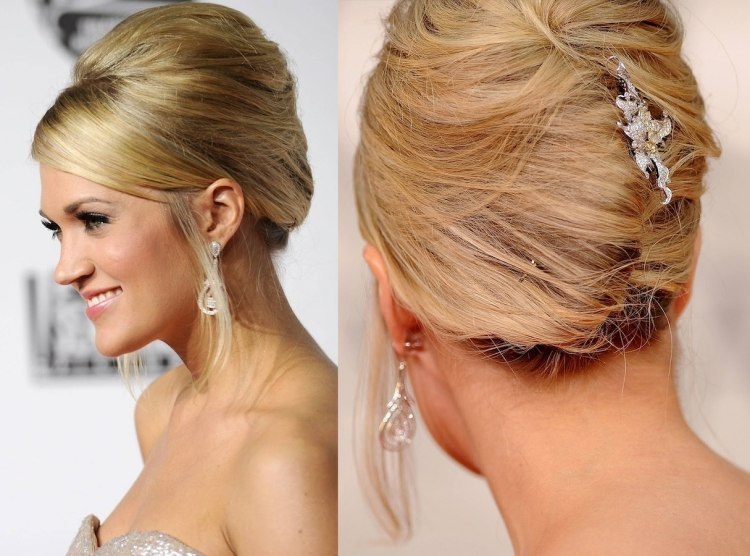 Pokyny-updo-haircmuck-francúzsky-twist-blond-stredne dlhé vlasy