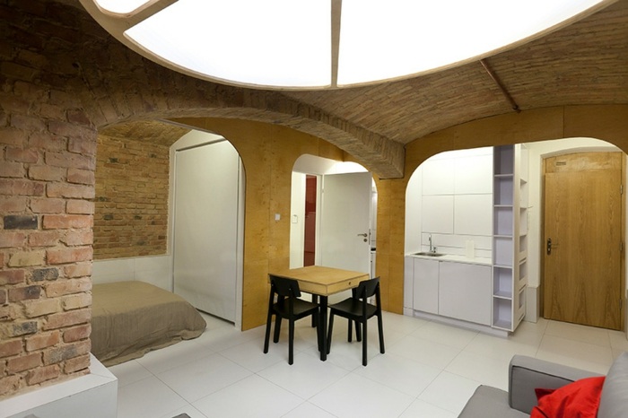 návrh bytu v suteréne klenba mili mlodzi ludzie