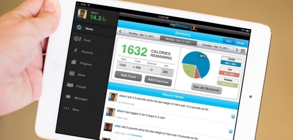 Počítadlo kalórií Diéta na sledovanie diéty Poradenstvo ohľadom telefónu-aplikácie myfitness-pal-ipad Počítadlo kalórií Diéta Fitness Poradenstvo Telefón Aplikácie myfitness-pal-ipad