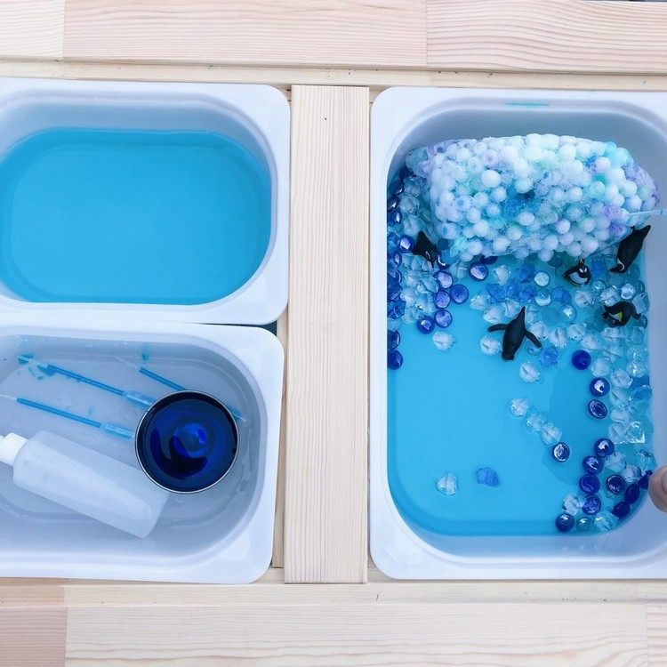 Práca z domu s polárnou ľadovou čiapkou pre deti