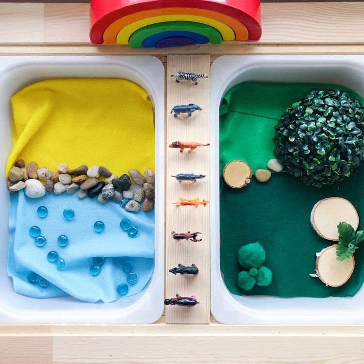 Rolové a senzorické hry pre deti pracujú z domu