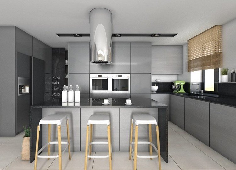 Dosky-kuchynske-myslienky-cierne-kremence-sive-predne-kuchynske-ostrovce-barove stolicky