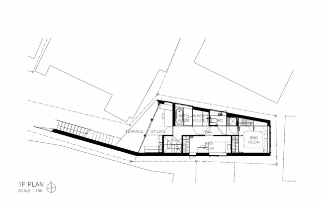 Bytový dom otvorený plán výstavby umiestnenie Tokio