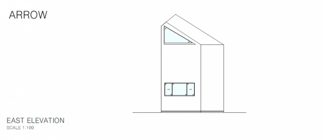 Šípkový dom, bočná strana, moderný