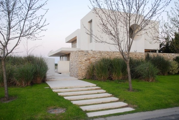 Dom s plochou strechou v Buenos Aires