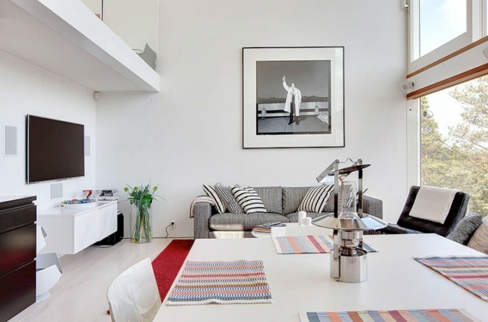 Zariadenie obývačky, obývačky, jedálenského kúta