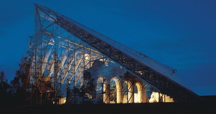 architektúra sklenený kameň zrúcanina katedrála staroveké múzeum