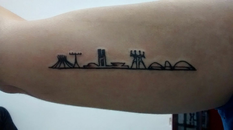 tetovanie-motívy-architektúra-nápad-panoráma-dizajnu-kože-orientačné body