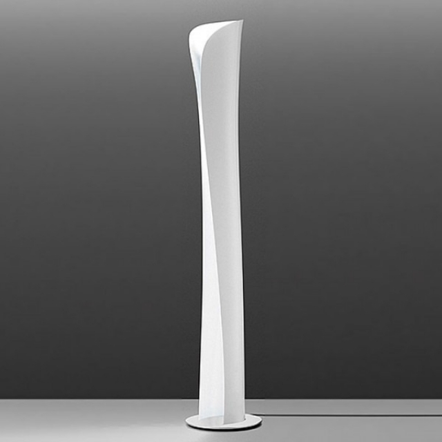 biela-futuristická stojanová lampa artemide-Cadmo moderná stojanová lampa artemide-Cadmo futuristický dizajn