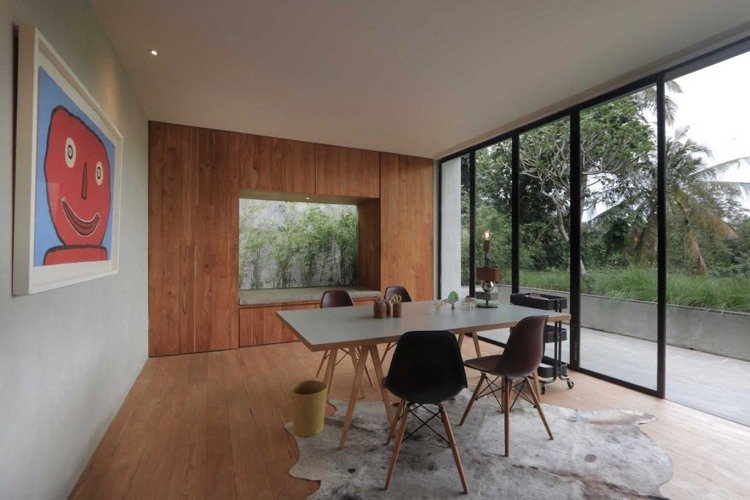 ázijský štýl bývania kabinett schoener Blick