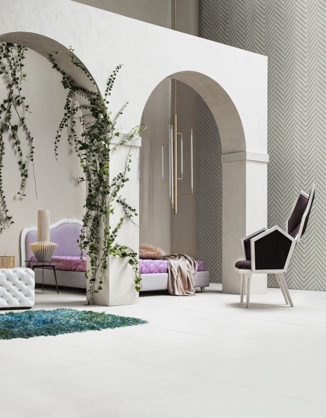 Spálňa - vzhľad - eklektický mix nápadov na zariadenie dizajnového nábytku