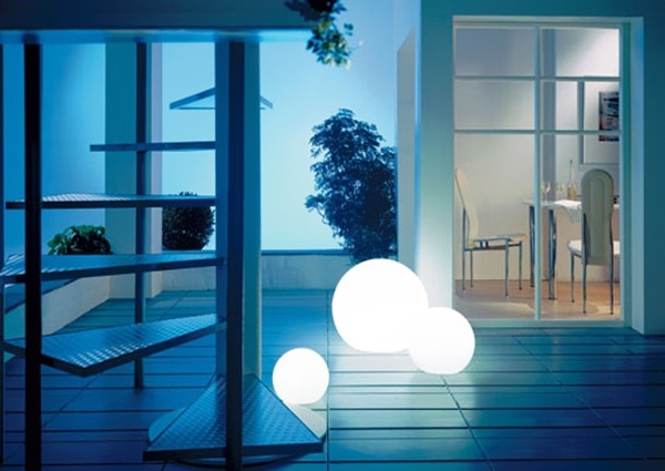 Trendové vonkajšie osvetľovacie gule Trendová guľová lampa pre vonkajšie osvetlenie