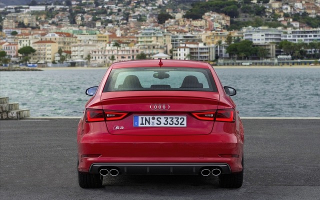 Audi S3 Sedan 2014 zadné 2 Audi sedan 2014 zadné 2