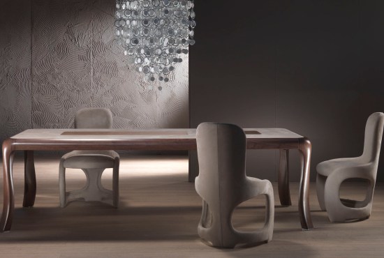 kreslá krémové drevo domáce dekorácie od carpanelli