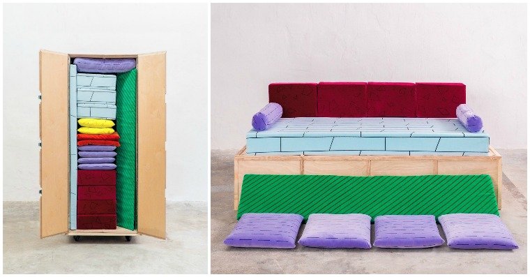 funkčný nábytok, ktorý zaberá len málo miesta mimoriadne-bývanie-nápady-dizajn-funkčný-nábytok-preglejka-box-čalúnenie-vankúše