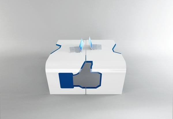 kreslo dizajn wamhouse ilike facebook stôl