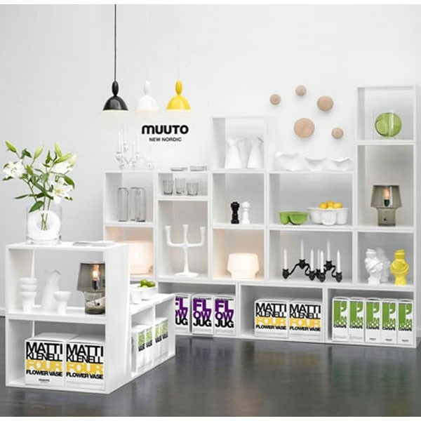 Policové systémy Muuto dekoračné vázy do detskej izby