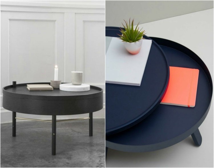 skladovací-šperk-konferenčný stolík-okrúhly-nízky-trojnohý-tajná-priehradka-úložný priestor-dokumenty-cennosti