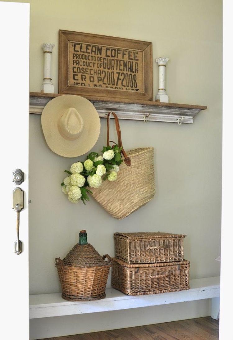 úložné koše-dekorácia-vinobranie-piknikový-kôš-vešiak na stenu