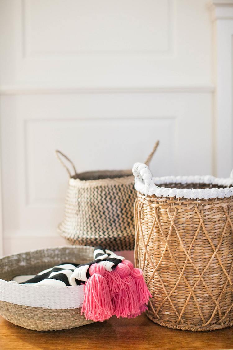 Úložné koše na dekoráciu-vyrobte si-prútené-ozdobte