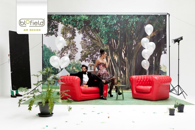 Návrh plánu nafukovacieho nábytku