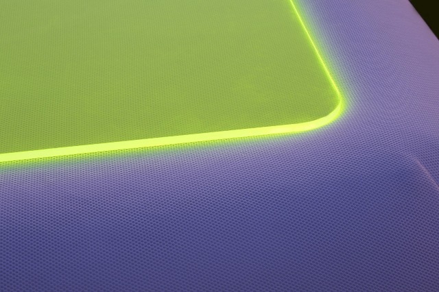 Dizajn nábytku fugu led osvetlenie trvanlivá tkanina Nafukovací dizajn nábytku LED osvetlenie odolná tkanina