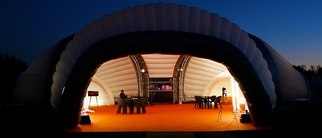 Mobilné výstavné veľtrhy stan Turtle Fest