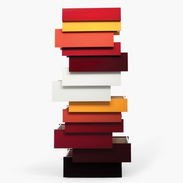 komoda Shay Alkalay červené odtiene