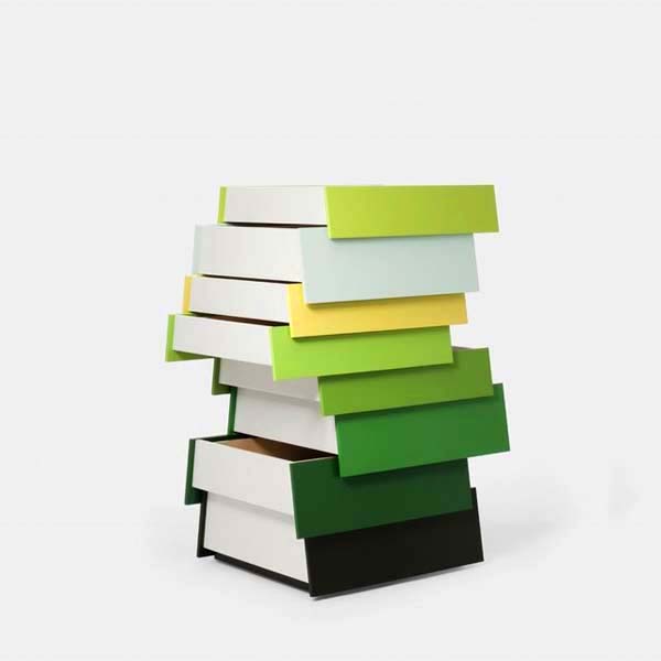 dizajnový komoda zásuvkový zásobník Shay Alkalay