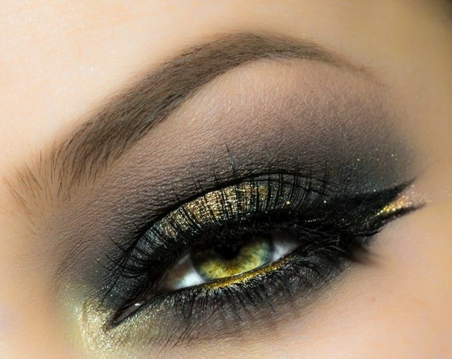 Tipy na make-up zelené oči, ktoré očné tiene perleťové tóny Oči, ktoré očné tiene perleťové tóny sivožlté