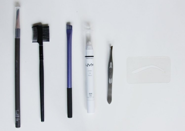 vytvarujte potrebné pomôcky pre obočie tvary obočia-tipy-triky-pomôcky