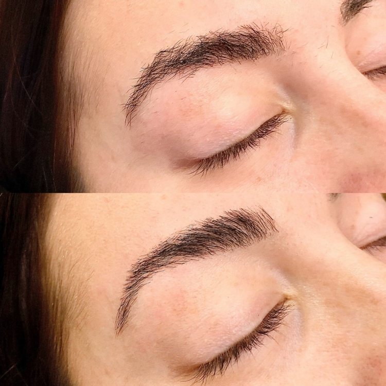 Procedúra laminácie obočia Procedúra starostlivosti o tvár