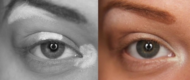 líčenie Správne nalíčte-oklamá svetlé odličovacie kútiky očí