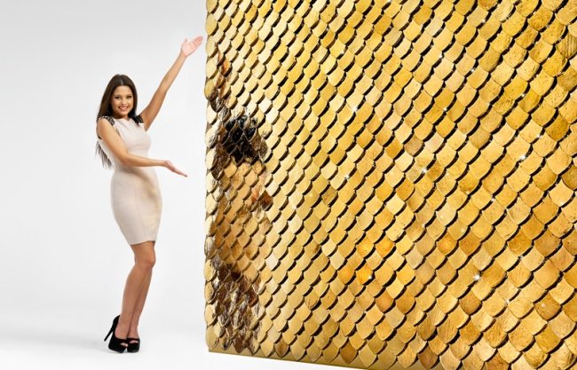 Ručne tvarované porcelánové dlaždice Dragon Skin na stenu Ručne tvarované porcelánové dlaždice na stenu. Povrch zrkadla Dragon Skin